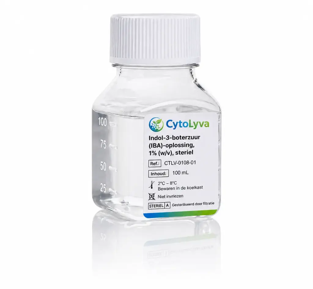Indol-3-boterzuur (IBA)-oplossing, 1% (w/v), steriel | CytoLyva